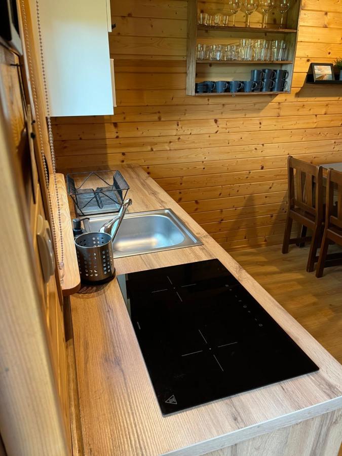 Drewniane Domki Pod Brzozami Karwia Buitenkant foto